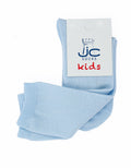 JC Castella Boys Blue Plain Knee High Socks